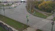 Онлайн камера: Перекресток Кадочникова - Победы | Каменск-Уральский
