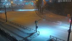 Онлайн камера: Перекресток Кадочникова - Победы | Каменск-Уральский