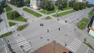 Онлайн камера: Перекресток Шестакова - Калинина | Каменск-Уральский