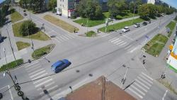 Онлайн камера: Перекресток Шестакова - Калинина | Каменск-Уральский