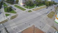 Онлайн камера: Перекресток Шестакова - Калинина | Каменск-Уральский