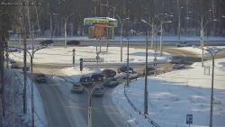 Онлайн камера: Кольцо Кадочникова - Рябова | Каменск-Уральский