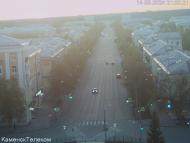 Онлайн камера: улица Алюминиевая от пл. Горького | Каменск-Уральский