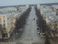 Онлайн камера: улица Алюминиевая от пл. Горького | Каменск-Уральский