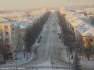 Онлайн камера: улица Алюминиевая от пл. Горького | Каменск-Уральский