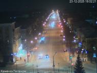 Онлайн камера: улица Алюминиевая от пл. Горького | Каменск-Уральский