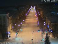 Онлайн камера: улица Алюминиевая от пл. Горького | Каменск-Уральский