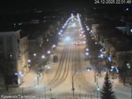 Онлайн камера: улица Алюминиевая от пл. Горького | Каменск-Уральский