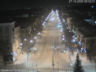 Онлайн камера: улица Алюминиевая от пл. Горького | Каменск-Уральский