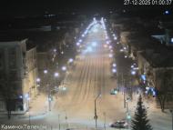 Онлайн камера: улица Алюминиевая от пл. Горького | Каменск-Уральский