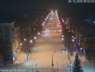 Онлайн камера: улица Алюминиевая от пл. Горького | Каменск-Уральский