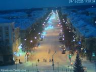 Онлайн камера: улица Алюминиевая от пл. Горького | Каменск-Уральский