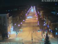 Онлайн камера: улица Алюминиевая от пл. Горького | Каменск-Уральский