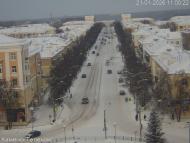 Онлайн камера: улица Алюминиевая от пл. Горького | Каменск-Уральский