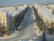 Онлайн камера: улица Алюминиевая от пл. Горького | Каменск-Уральский