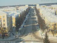 Онлайн камера: улица Алюминиевая от пл. Горького | Каменск-Уральский