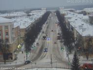 Онлайн камера: улица Алюминиевая от пл. Горького | Каменск-Уральский