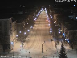 Онлайн камера: улица Алюминиевая от пл. Горького | Каменск-Уральский