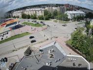 Онлайн камера: Перекресток Кунавина - Победы | Каменск-Уральский