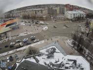 Онлайн камера: Перекресток Кунавина - Победы | Каменск-Уральский