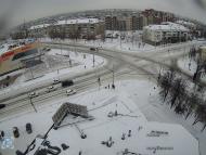 Онлайн камера: Перекресток Кунавина - Победы | Каменск-Уральский