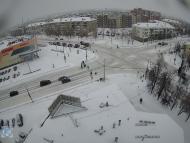 Онлайн камера: Перекресток Кунавина - Победы | Каменск-Уральский