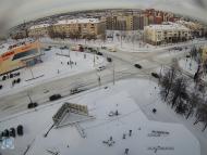 Онлайн камера: Перекресток Кунавина - Победы | Каменск-Уральский
