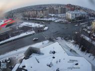 Онлайн камера: Перекресток Кунавина - Победы | Каменск-Уральский