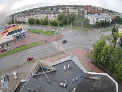 Онлайн камера: Перекресток Кунавина - Победы | Каменск-Уральский