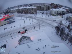 Онлайн камера: Перекресток Кунавина - Победы | Каменск-Уральский