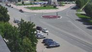 Онлайн камера: Перекресток Ленина - Кадочникова | Каменск-Уральский