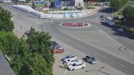 Онлайн камера: Перекресток Ленина - Кадочникова | Каменск-Уральский