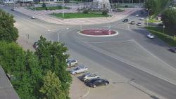 Онлайн камера: Перекресток Ленина - Кадочникова | Каменск-Уральский