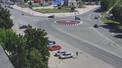 Онлайн камера: Перекресток Ленина - Кадочникова | Каменск-Уральский