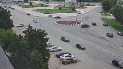 Онлайн камера: Перекресток Ленина - Кадочникова | Каменск-Уральский