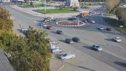 Онлайн камера: Перекресток Ленина - Кадочникова | Каменск-Уральский