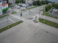 Онлайн камера: Перекресток Кунавина - Кирова | Каменск-Уральский