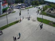 Онлайн камера: Перекресток Кунавина - Кирова | Каменск-Уральский