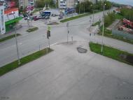 Онлайн камера: Перекресток Кунавина - Кирова | Каменск-Уральский