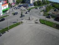 Онлайн камера: Перекресток Кунавина - Кирова | Каменск-Уральский