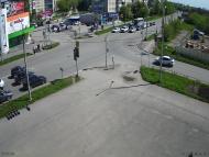Онлайн камера: Перекресток Кунавина - Кирова | Каменск-Уральский