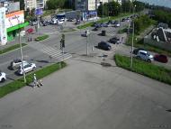Онлайн камера: Перекресток Кунавина - Кирова | Каменск-Уральский
