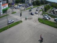 Онлайн камера: Перекресток Кунавина - Кирова | Каменск-Уральский
