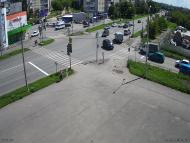 Онлайн камера: Перекресток Кунавина - Кирова | Каменск-Уральский