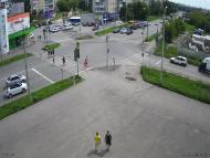 Онлайн камера: Перекресток Кунавина - Кирова | Каменск-Уральский
