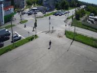 Онлайн камера: Перекресток Кунавина - Кирова | Каменск-Уральский