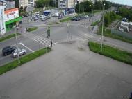 Онлайн камера: Перекресток Кунавина - Кирова | Каменск-Уральский
