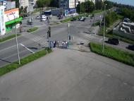 Онлайн камера: Перекресток Кунавина - Кирова | Каменск-Уральский