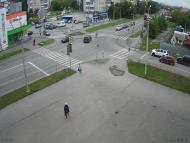 Онлайн камера: Перекресток Кунавина - Кирова | Каменск-Уральский