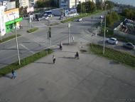 Онлайн камера: Перекресток Кунавина - Кирова | Каменск-Уральский